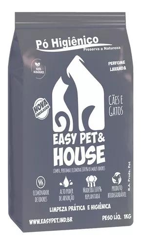Pó Higiênico Easy Pet & House Lavanda- 1 Kg