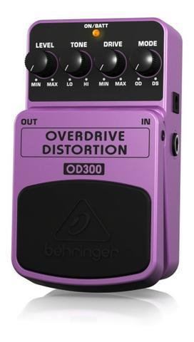 Pedal Guitarra Behringer Overdrive and Distortion