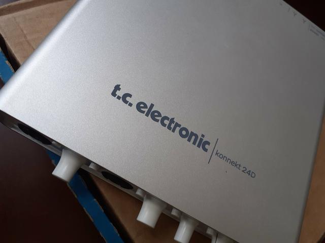 Placa se som - interface de áudio T.C. electronic - Konnekt