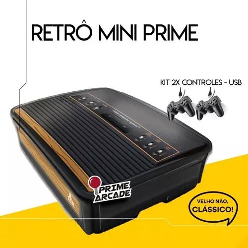 Retrô Mini Prime Arcade (c/ 2 Controles)