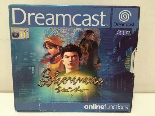 Shenmue Sega Dreamcast Dc Europeu Original Completo Lindo