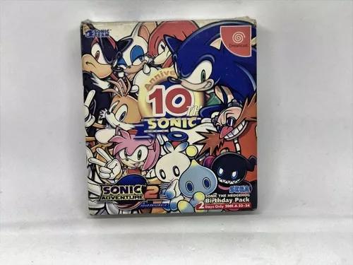 Sonic Adventure 2 10th Anniversary Original Japonês