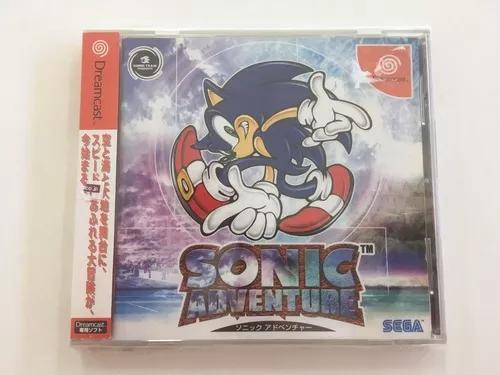 Sonic Adventure Lacrado Sega Dreamcast Japones - Madgames