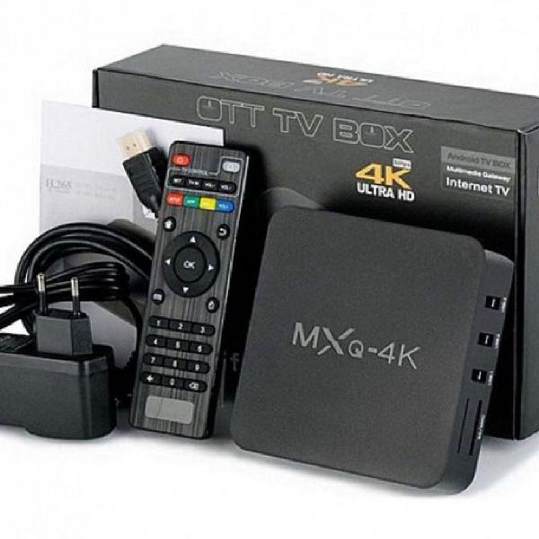 TV Box 4K 3GB ram 16gb de memória + Canais