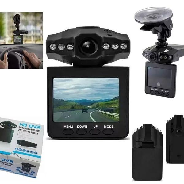 camera filmadora visão noturna dvr lcd 2.5 carro hd