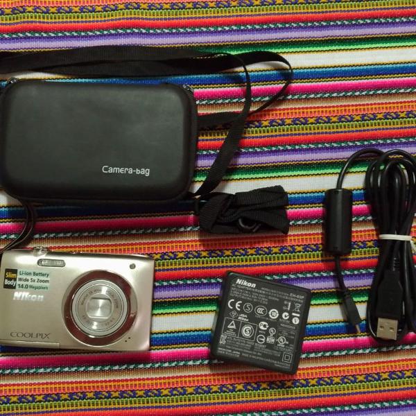 camera nikon 14m, s3100, original