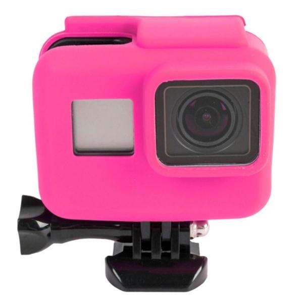 capa silicone para câmera gopro5 black