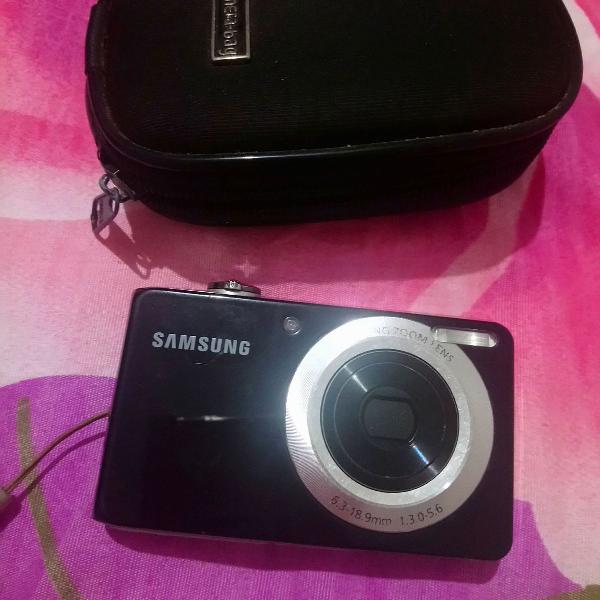 câmera Samsung preta