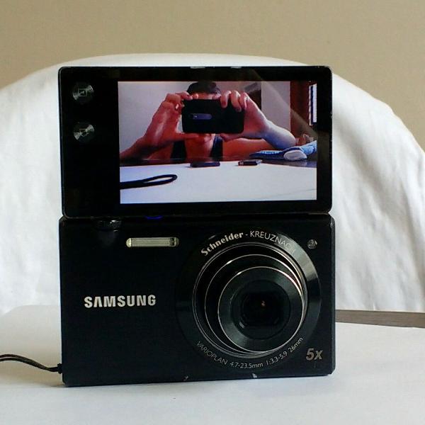 câmera samsung mv800 para youtuber vlogger