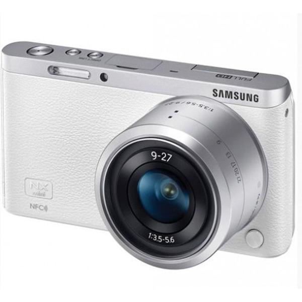 câmera samsung smart nx mini 9mm branca 20.5mp