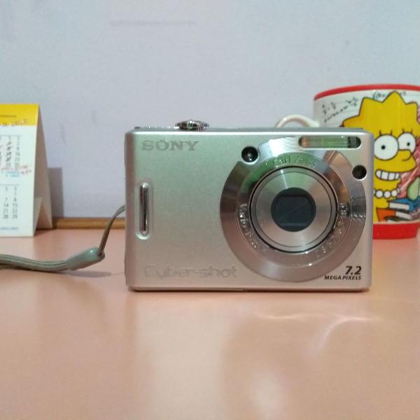 câmera sony cyber-shot 7.2 mp