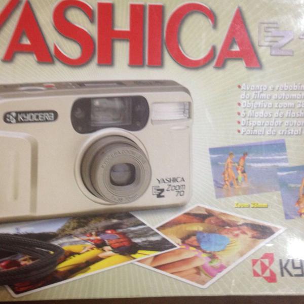câmera yashika ez zoom 70