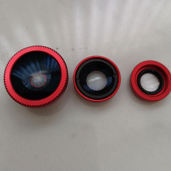 conjunto de lentes para celular