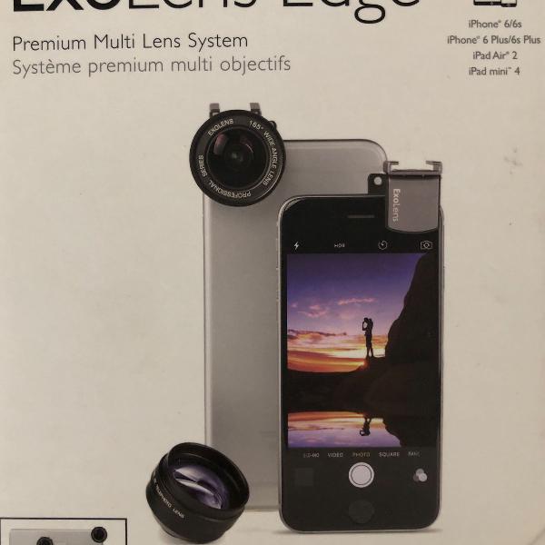 exo lens edge multi lens system para iphone 6/6s e ipad