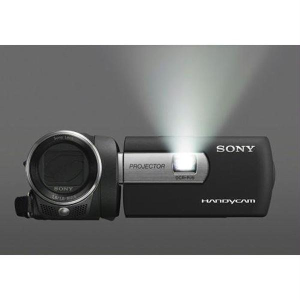 filmadora sony handycam dcr-pj5 tela 2.7 projetor integrado