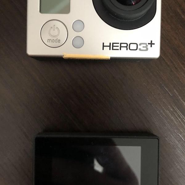 gopro hero 3 silver + visor digital+cartao de memória 32GB