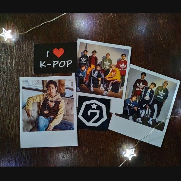 got7 - 3 fotos tipo polaroid