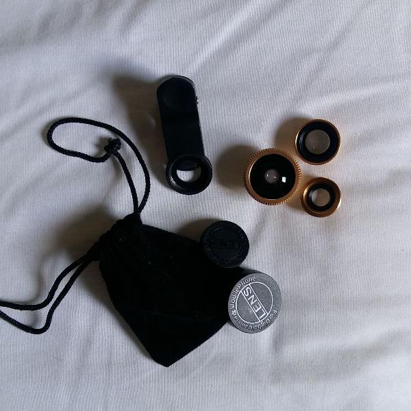kit 3 lentes para celular