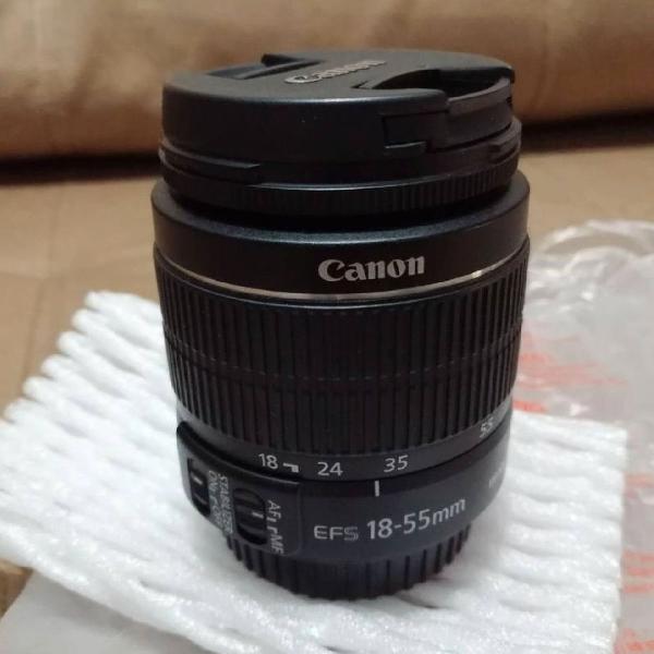 lente canon efs 18-55mm, com estabilizador
