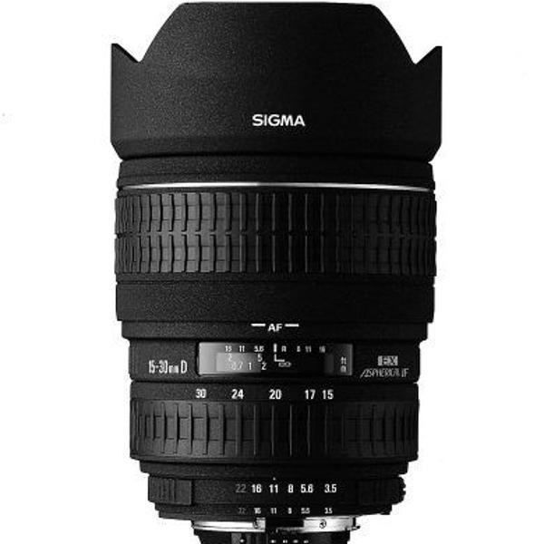 lente objetiva sigma 15-30mm f3.5-4.5 ex dg aspherical canon