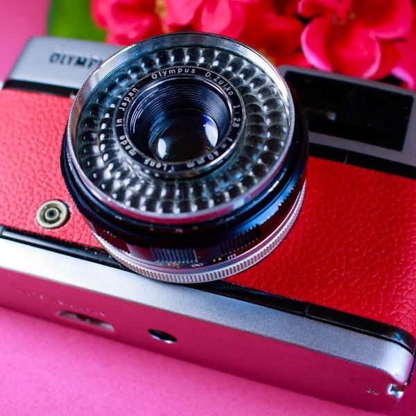 linda câmera ( revisada ) olympus trip 35