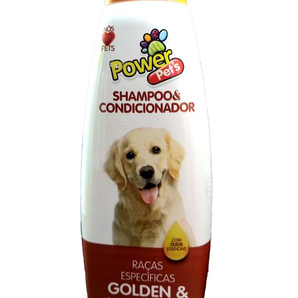 shampoo power pets raças específicas (golden &amp;