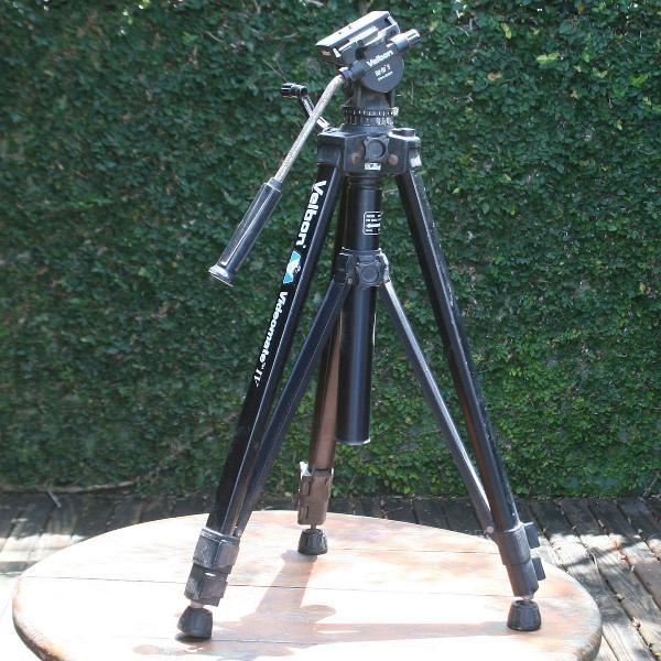 tripé para vídeo com cabeça hidráulica - velbon ph-368
