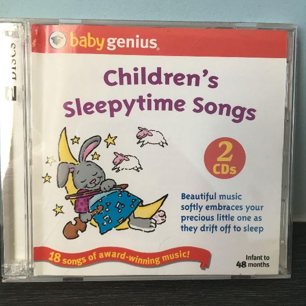 2 cds músicas infantis para dormir
