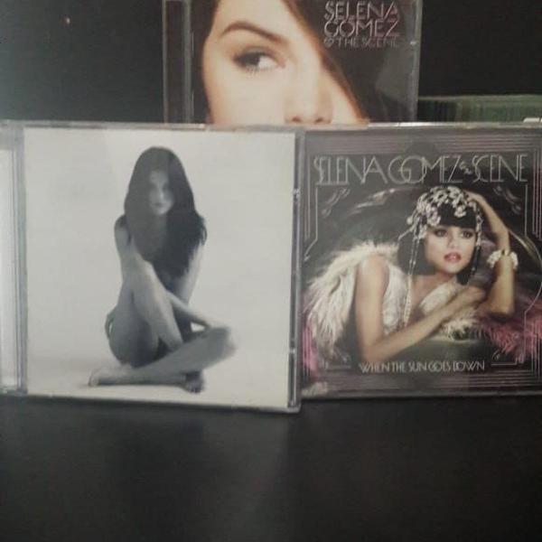 3 cds deluxe selena gomez (kiss&amp;tell+when the sun goes