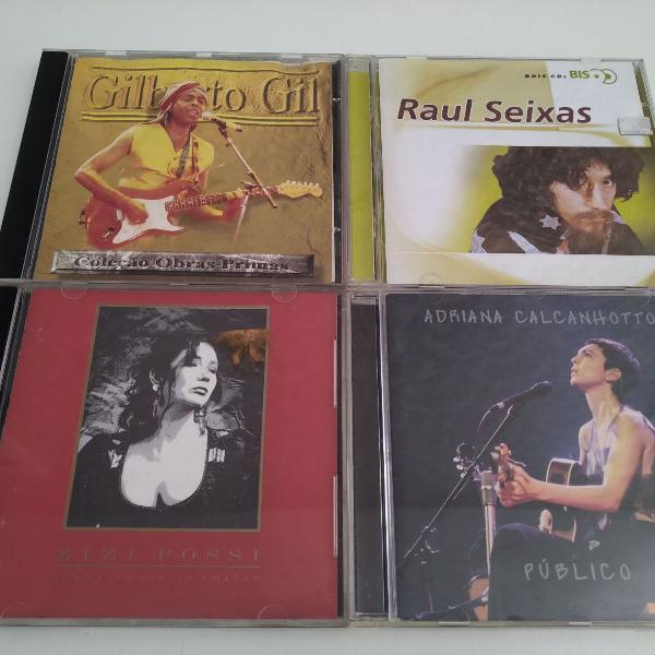 4 cds - música brasileira