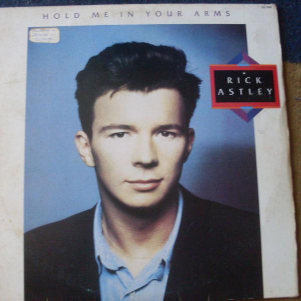 Anos 80/90 - Lp Rick Astley - Hold me in your Arms