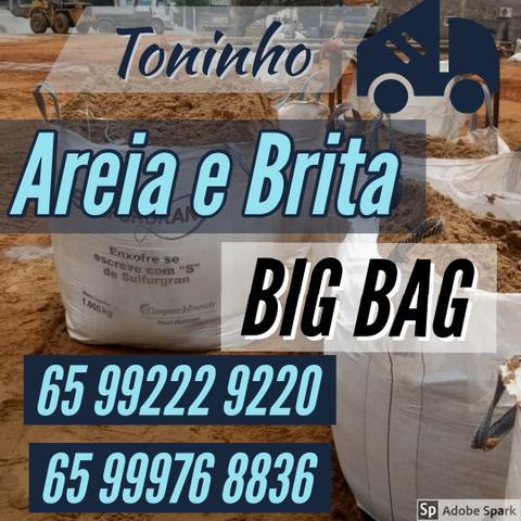 Areia e Brita - Big Bag