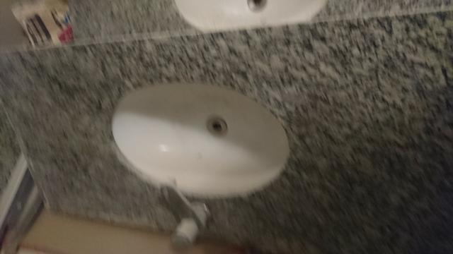 Bancadas de banheiro Granito cinza