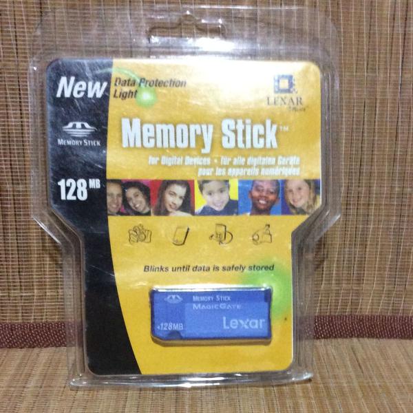 Cartão Memory Stick 128MB