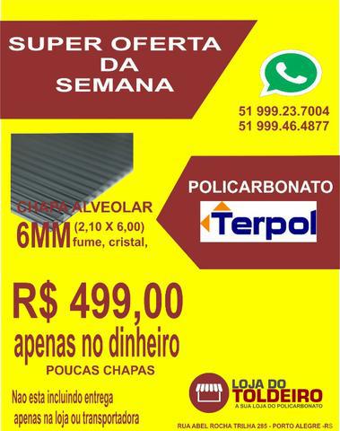 Chapa Terpol, promoção limitada