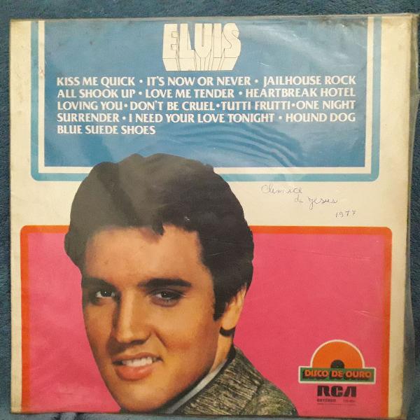 Elvis presley disco de vinil