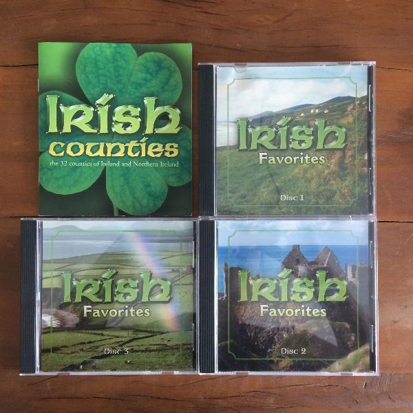 Kit de CDs Músicas Irlandesas