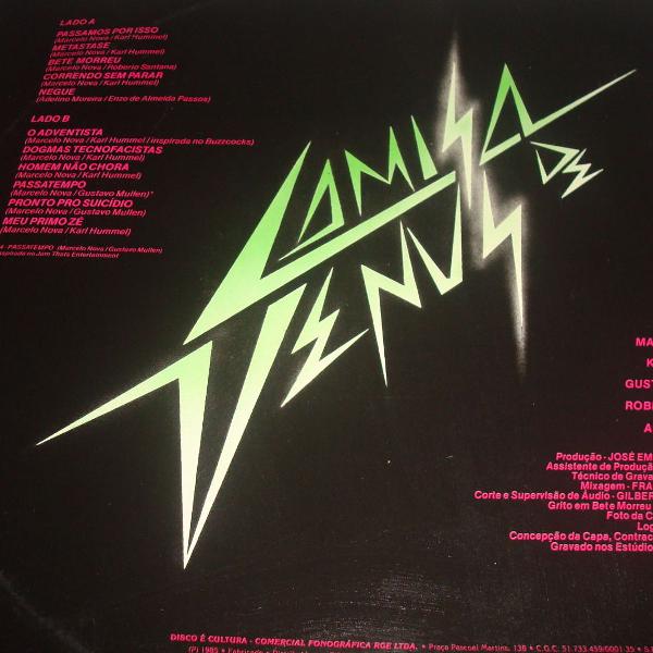 LP CAMISA DE VENUS 1987