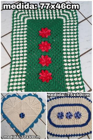 Tapetes de crochê