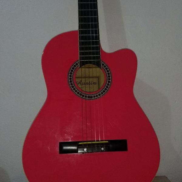 Violão rosa