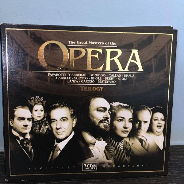 box 3 cds the great masters of the opera