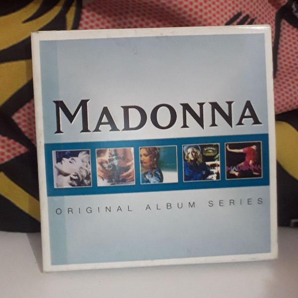 box 5 cds madonna - original albuns series
