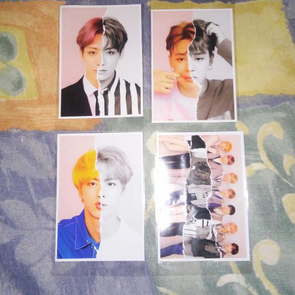 bts photocards love yourself