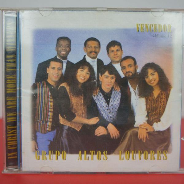 cd altos louvores vencedor gospel item raro de colecionador