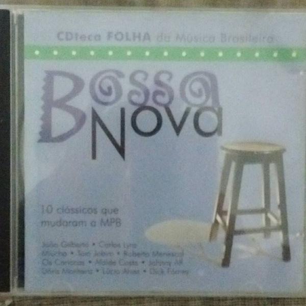 cd - bossa nova - cdteca folha da música brasileira