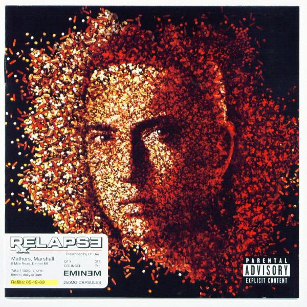 cd eminem relapse importado original