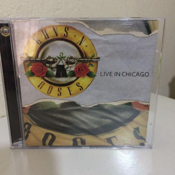 cd guns n roses - live in chicago