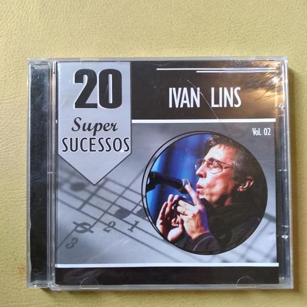 cd - ivan lins - 20 super sucessos - volume 2