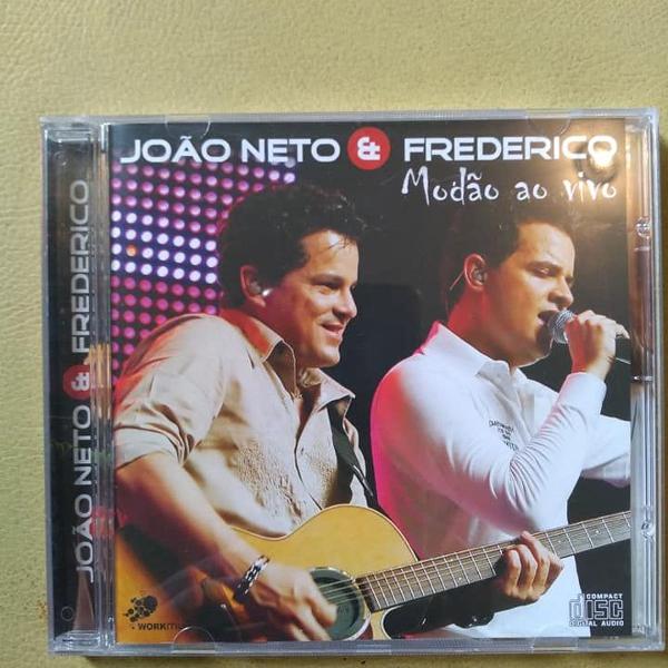 cd - joão neto &amp; frederico - modão ao vivo