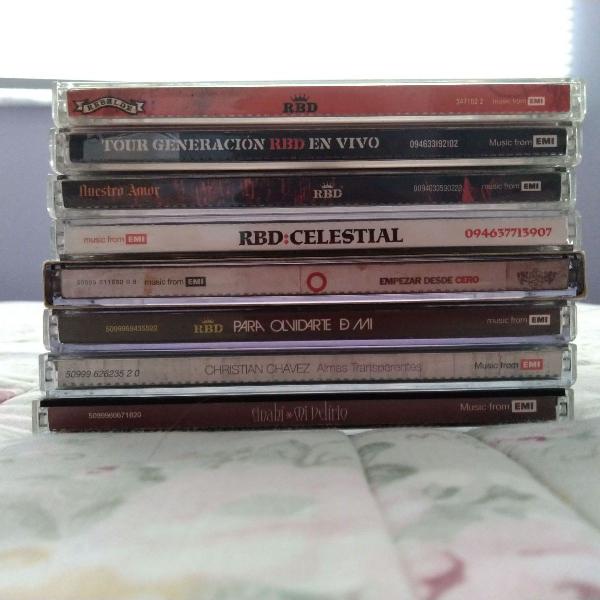 coleção cds rbd